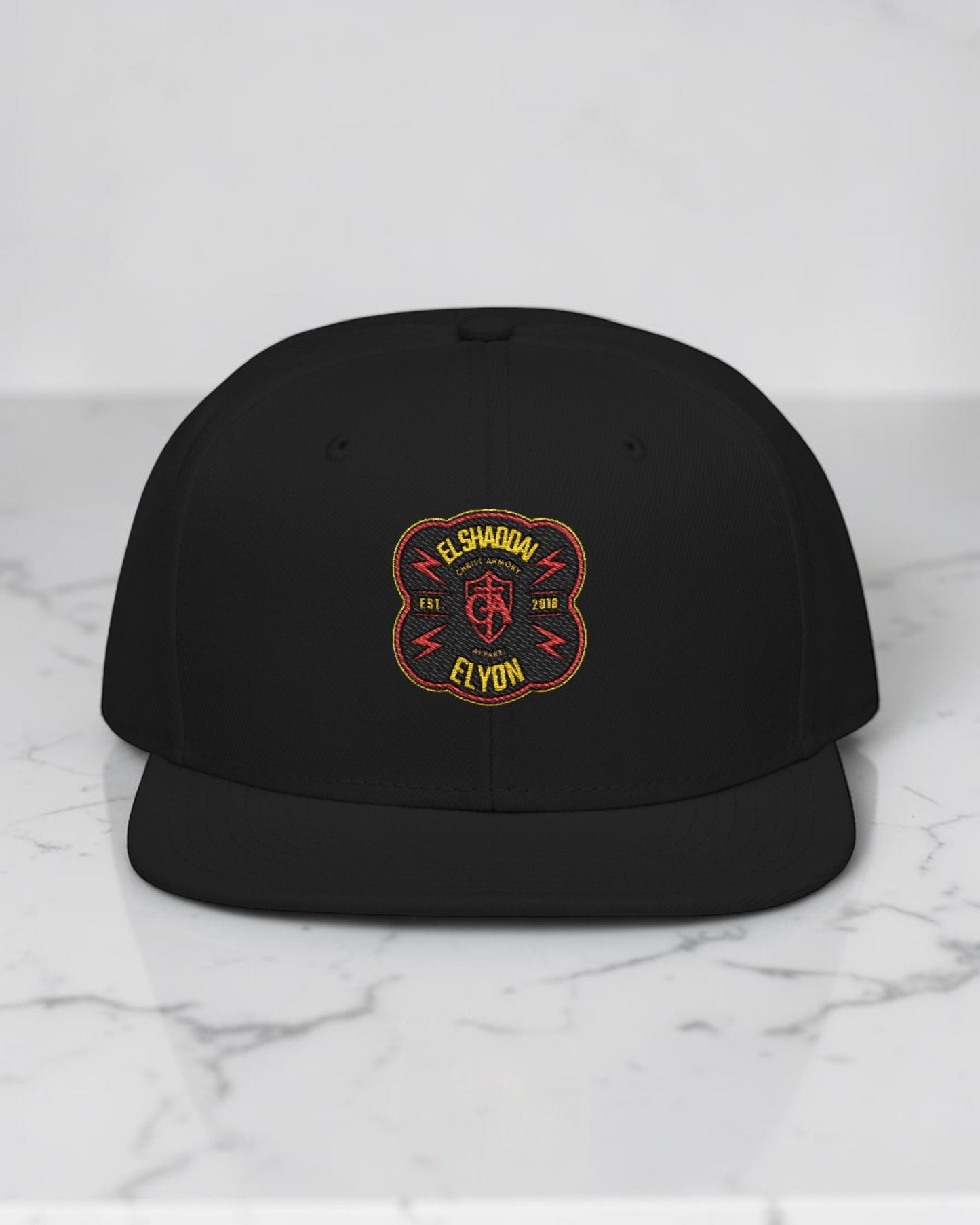 El Shaddai Elyon Vintage Christ Armory Snapback